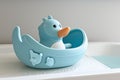 Soft Baby bath accessories. Generate Ai