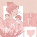 Premium Background for Mother\'s day.