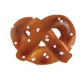 Soft Bavarian pretzels. Vector objects