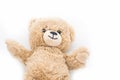 Soft bear toy in brown color