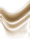 Soft Beige Satin Waves