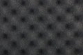 soft black cushion sponge for pattern and background Royalty Free Stock Photo
