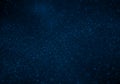 Soft blue abstract starry background with subtle glowing particles Royalty Free Stock Photo