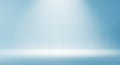 Soft Blue Gradient Studio Background with Subtle Spotlight Effect light blue Royalty Free Stock Photo