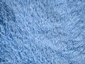 Soft blue texture of bath towel Royalty Free Stock Photo