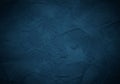 Soft Blue Textured Wall Background with Cool Atmospheric Lighting Royalty Free Stock Photo