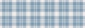 Soft blue and white tartan pattern. A timeless check design, perfect for backgrounds, textiles, or adding a classic touch to your Royalty Free Stock Photo