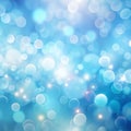 Soft Blur Abstract Sky Bokeh Background in Light Blue Royalty Free Stock Photo