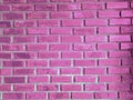 Soft blured of purple brick wall Royalty Free Stock Photo