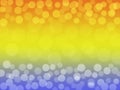 Soft blurred colorful background with bokeh. Abstract gradient desktop wallpaper. Royalty Free Stock Photo