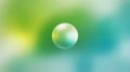 Abstract Green and Blue Gradient Background with Floating Orb image photo Royalty Free Stock Photo