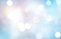 Soft blurred lights blue purple background.Christmas backdrop. Winter holiday texture Royalty Free Stock Photo