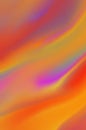 Soft blurred and marbled background with abstract colorful blended paint design in bold bright red orange purple yellow and pink