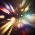 Soft Blurred Rays of Fantasy. Perfect for Posters and Web.