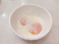 Soft boil egg Royalty Free Stock Photo