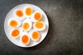 Soft Boiled Eggs Royalty Free Stock Photo