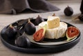 soft brie camembert cheese Royalty Free Stock Photo