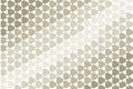 Soft brown and beige geometric triangle pattern with an abstract hexagonal grid. Modern symmetry concept Royalty Free Stock Photo