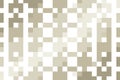 Soft brown and beige pixel square abstract pattern with a geometric square design. Digital mosaic concept