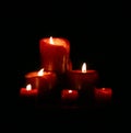 Soft Candles Royalty Free Stock Photo