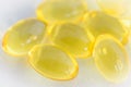 Soft capsules containing fish oil , omega 3 richest