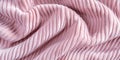 A soft chenille fabric texture background in dusty rose pink. The plush, ribbed surface with subtle Royalty Free Stock Photo