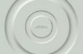 Soft, clear and simple futuristic neumorphism shape elements design. Minimalistic gray background. Abstract 3D circle