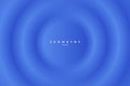 Soft, clear and simple futuristic shape elements design. Minimalist blue background. Abstract circle blurred wallpaper