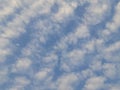 soft clouds with blue sky