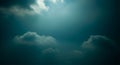 Soft cloudy sky background with gentle sunlight Royalty Free Stock Photo