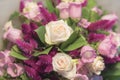 Soft color Roses and campanula background Royalty Free Stock Photo