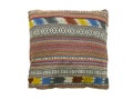 Soft colorful stripes pillow Royalty Free Stock Photo