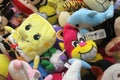 Soft colourful toys for kids Royalty Free Stock Photo