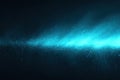 Soft cyan aurora horizon light background. Royalty Free Stock Photo