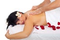 Soft and deep massage Royalty Free Stock Photo