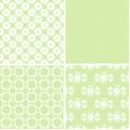 Soft different vector seamless patterns.