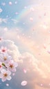Soft Dreamy Aesthetic Background for Elegant and Serene Designs Royalty Free Stock Photo