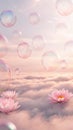 Soft Dreamy Aesthetic Background for Elegant and Serene Designs Royalty Free Stock Photo