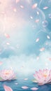 Soft Dreamy Aesthetic Background for Elegant and Serene Designs Royalty Free Stock Photo