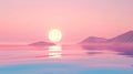 A soft dreamy gradient of pastel colors forms the perfect sunset backdrop for any project