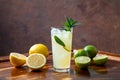 soft drink lemon lime and mint