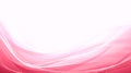 Abstract Pink and White Flowing Waves Background Royalty Free Stock Photo