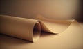 Soft Ethereal Dreamy Background on Light Brown Kraft Paper for Professional Use.