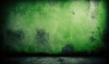 Soft Ethereal Dreamy Green Grunge Wall Texture for Design Projects.