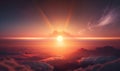 Soft Ethereal Sunrise Background for Professional Use.