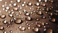 soft fabric repelling water drops .Background concepr. Generated Image Royalty Free Stock Photo