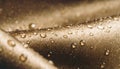 soft fabric repelling water drops .Background concepr. Generated Image Royalty Free Stock Photo