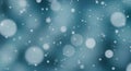 Soft falling white particles creating minimal abstract snowfall background Royalty Free Stock Photo