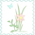 Soft flower poster