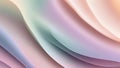 Soft flowing pastel gradients intertwine to create smooth and calming patterns in a serene abstract art composition Royalty Free Stock Photo
